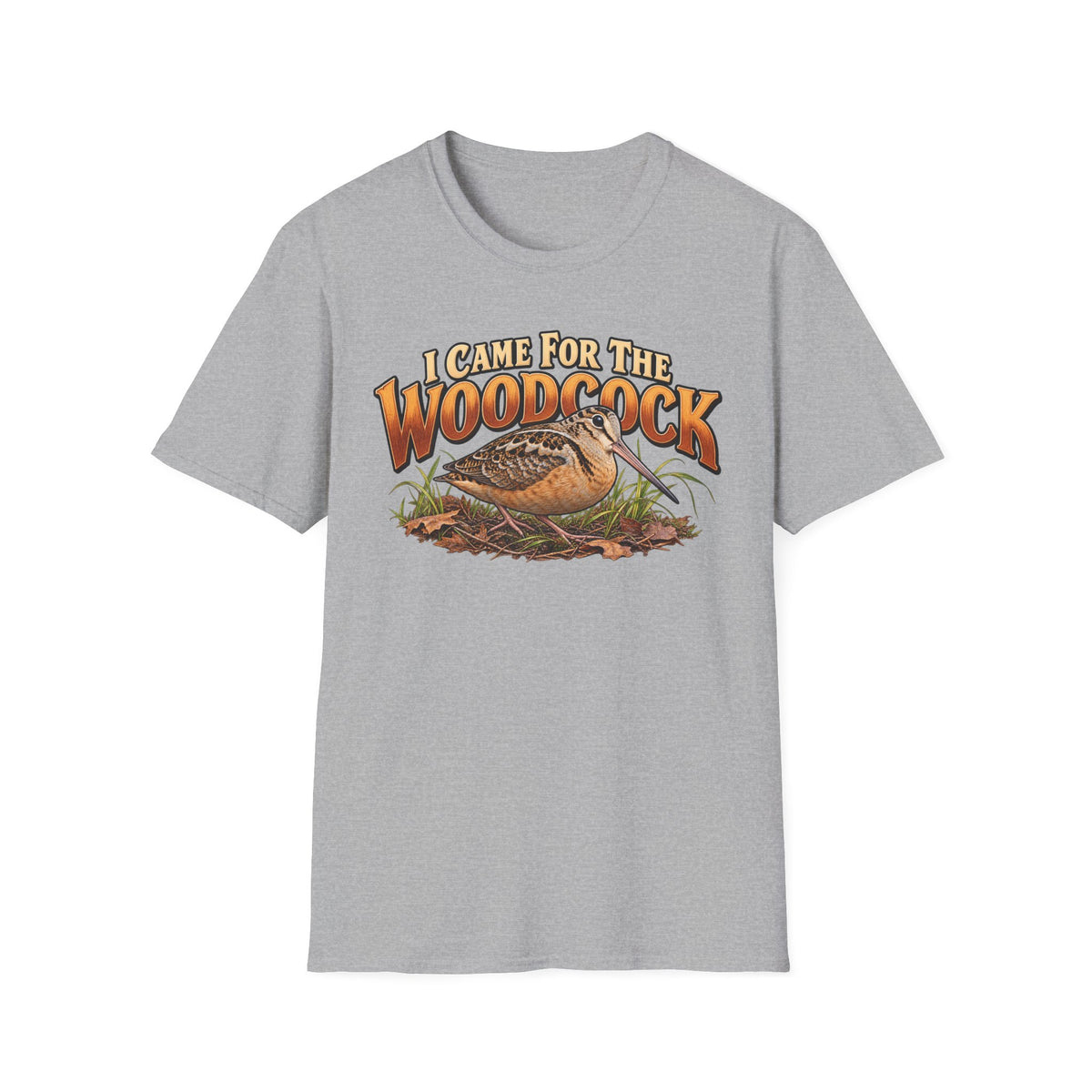 I Came For The Woodcock T-Shirt — Vintage Hunting Bird Tee