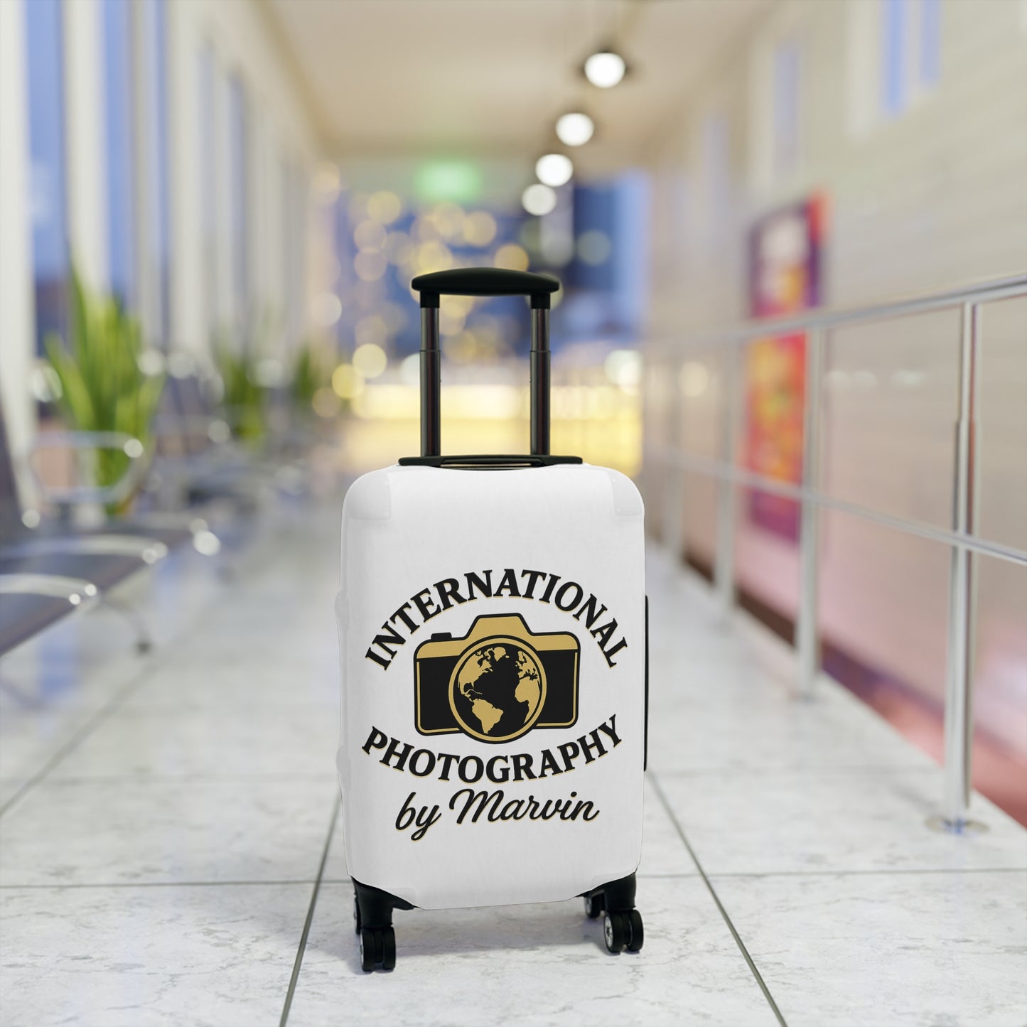 Luggage Cover - "International Photography by Marvin" Travel Suitcase Protector
