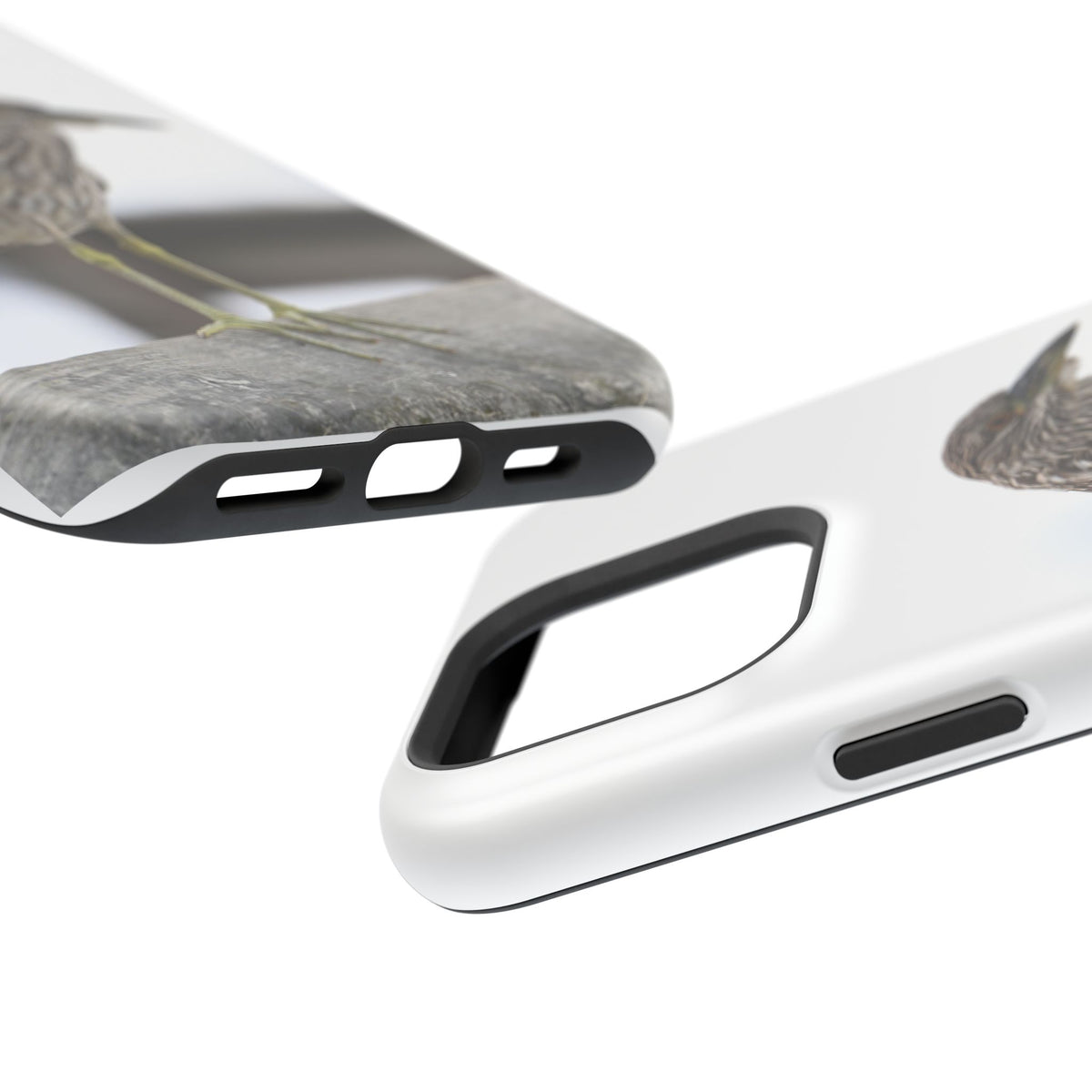 Heron Shoreline Phone Case — Impact-Resistant Wildlife Photo Case