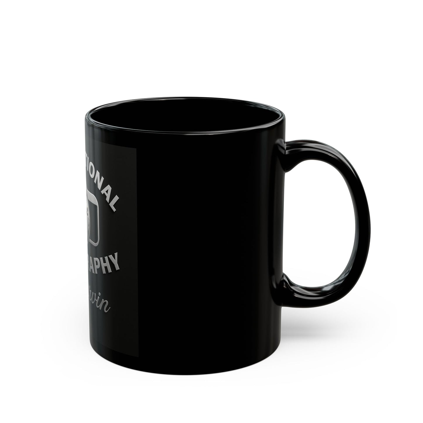 Photography Enthusiast Mug - Custom Black Ceramic Coffee Cup for Creatives, Gift for Photographers, International Photography Design, [...]
