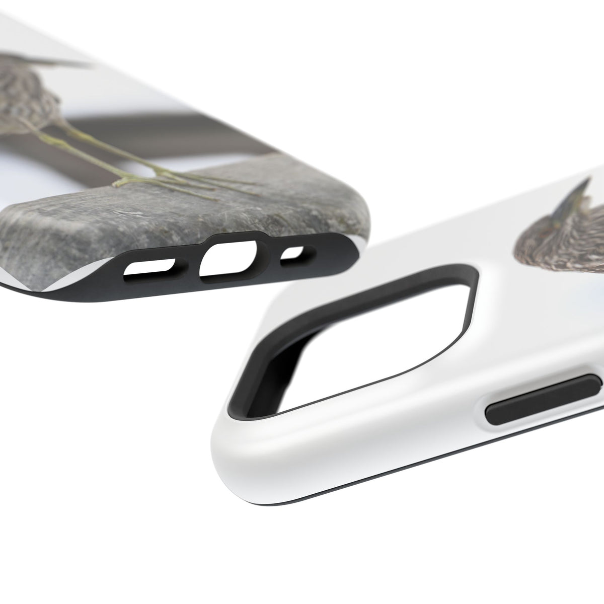 Heron Shoreline Phone Case — Impact-Resistant Wildlife Photo Case