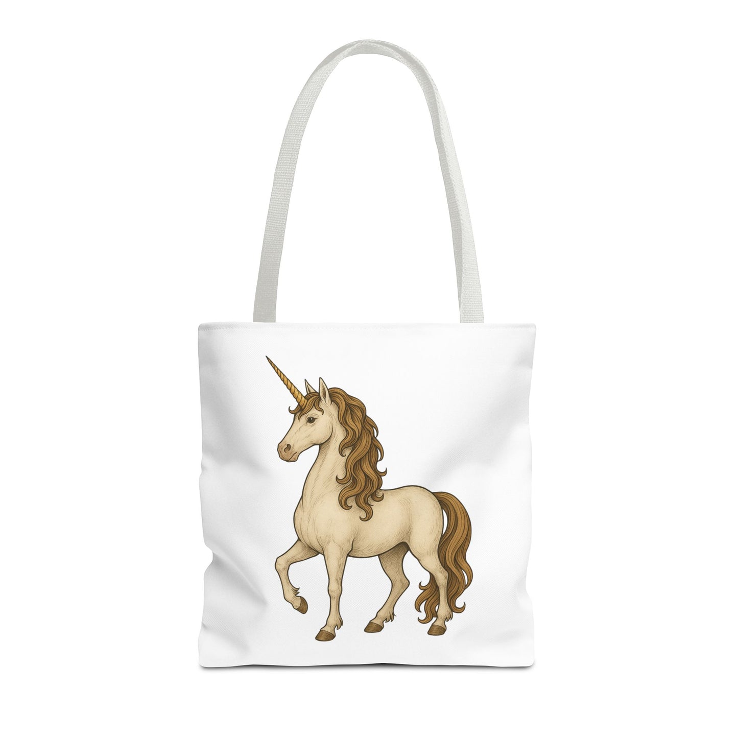 Unicorn Tote Bag, Cute Unicorn Bag, Graphic Tote for Kids, Stylish Carryall, Birthday Gift, AOP Tote, Eco-Friendly Shopping Bag
