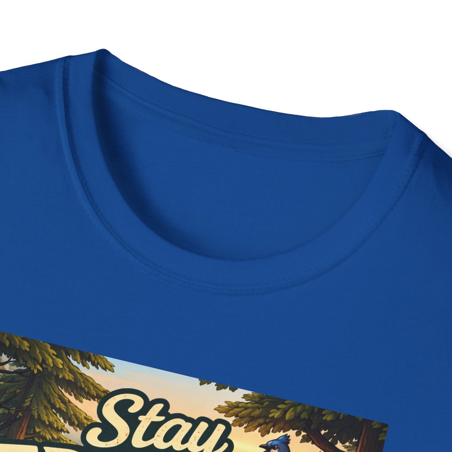 Stay Trashy Raccoon T-Shirt — Funny Garbage Bandit Graphic Tee