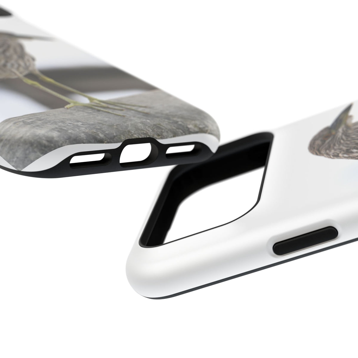 Heron Shoreline Phone Case — Impact-Resistant Wildlife Photo Case