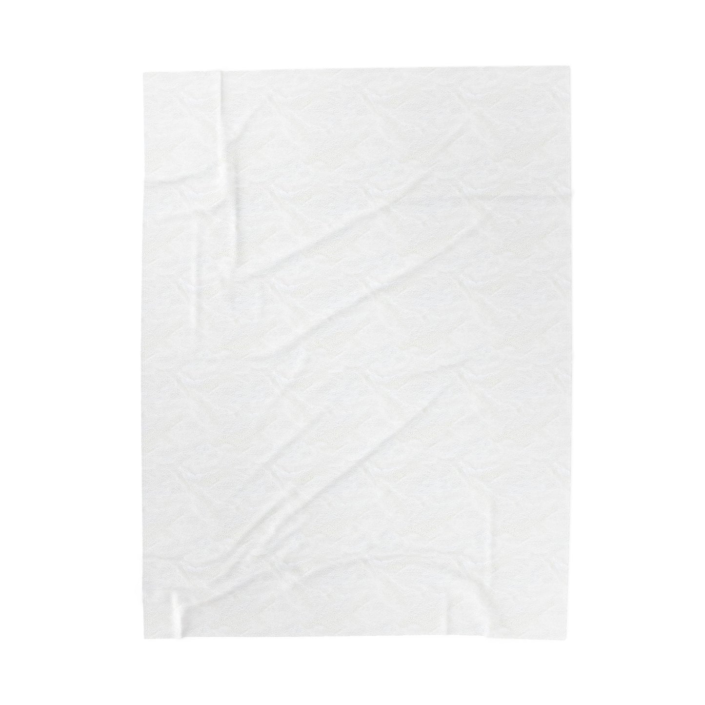 Hummingbird & Trumpet Flower Velveteen Plush Blanket — Soft Nature Throw