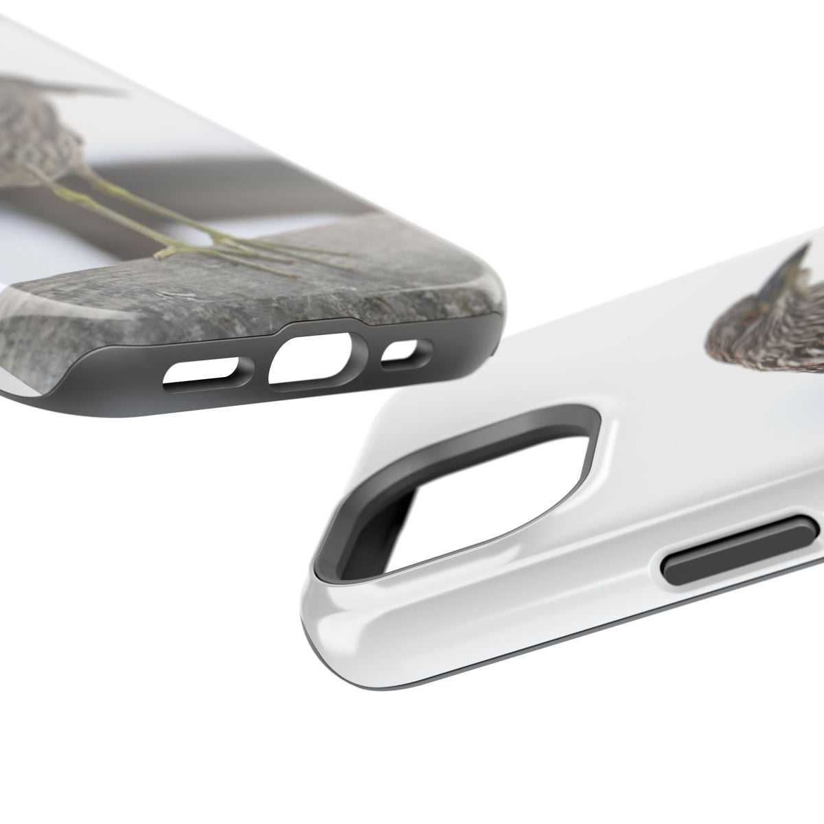 Heron Shoreline Phone Case — Impact-Resistant Wildlife Photo Case