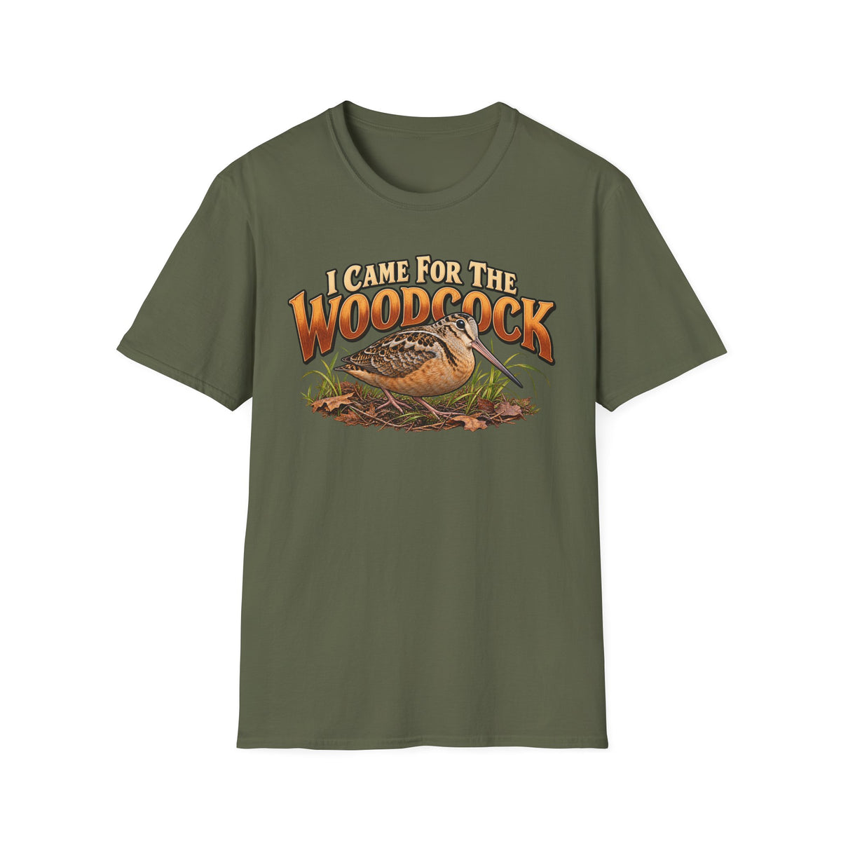 I Came For The Woodcock T-Shirt — Vintage Hunting Bird Tee