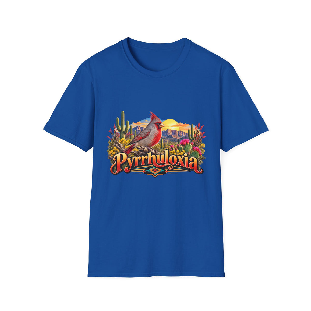 T-Shirt — 'Pyrrhuloxia' Desert Cardinal Graphic Tee