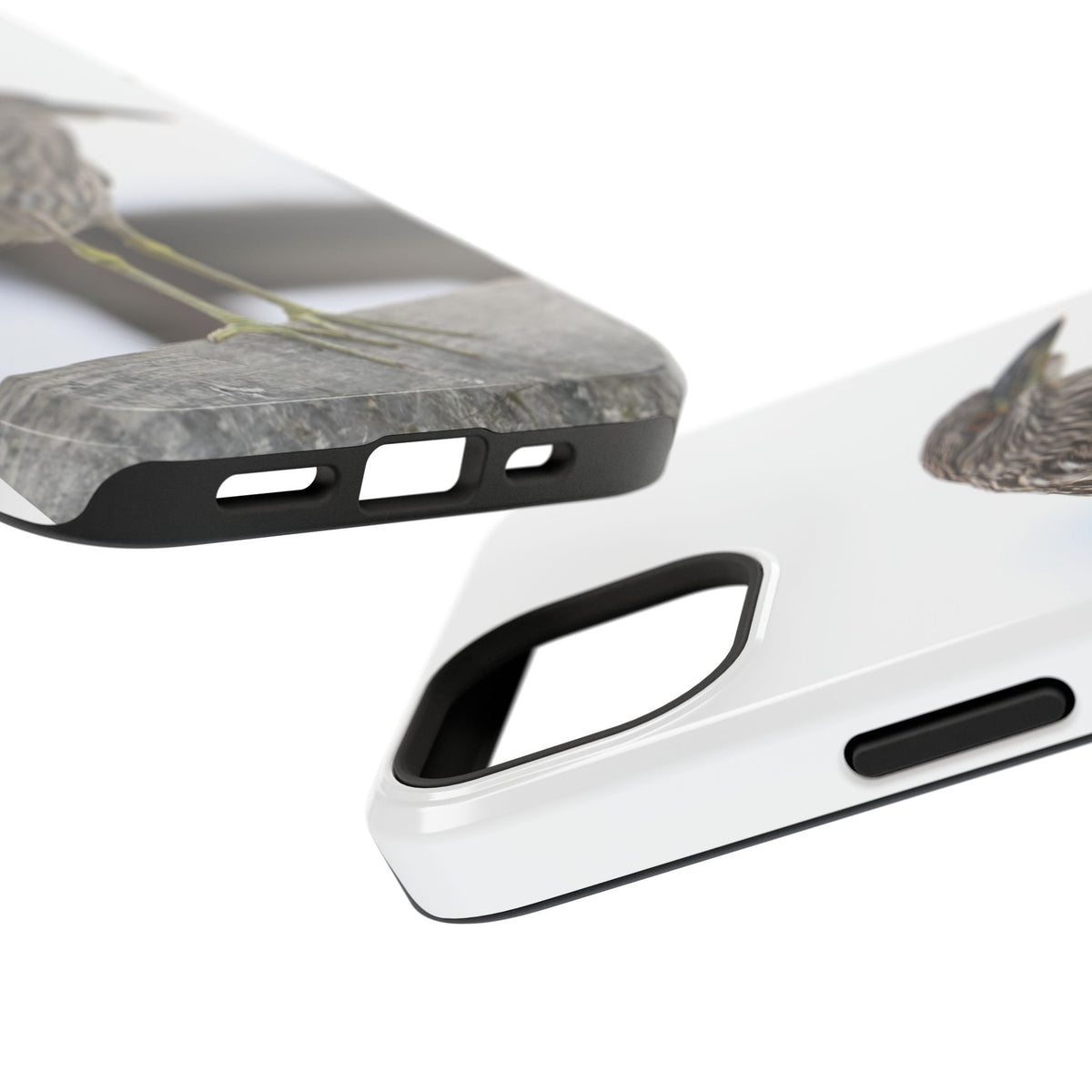 Heron Shoreline Phone Case — Impact-Resistant Wildlife Photo Case