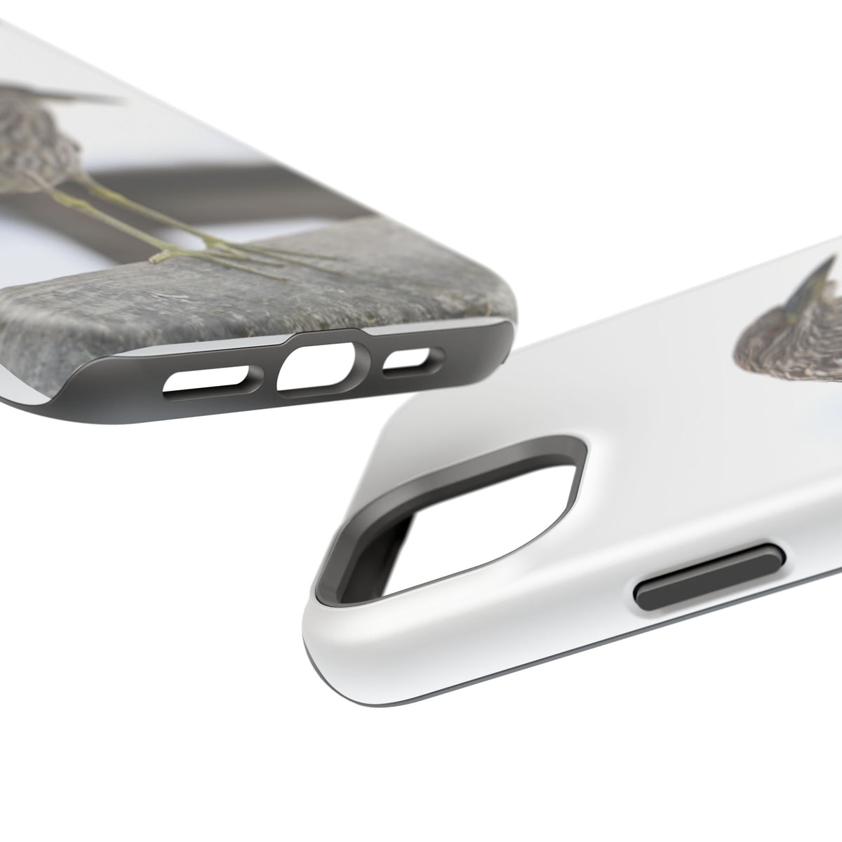 Heron Shoreline Phone Case — Impact-Resistant Wildlife Photo Case