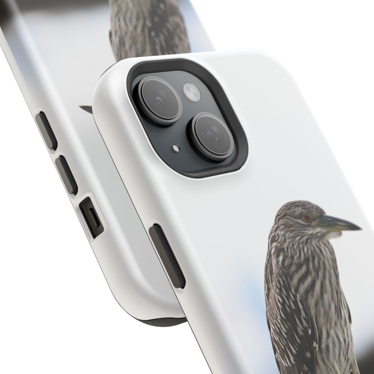 Heron Shoreline Phone Case — Impact-Resistant Wildlife Photo Case
