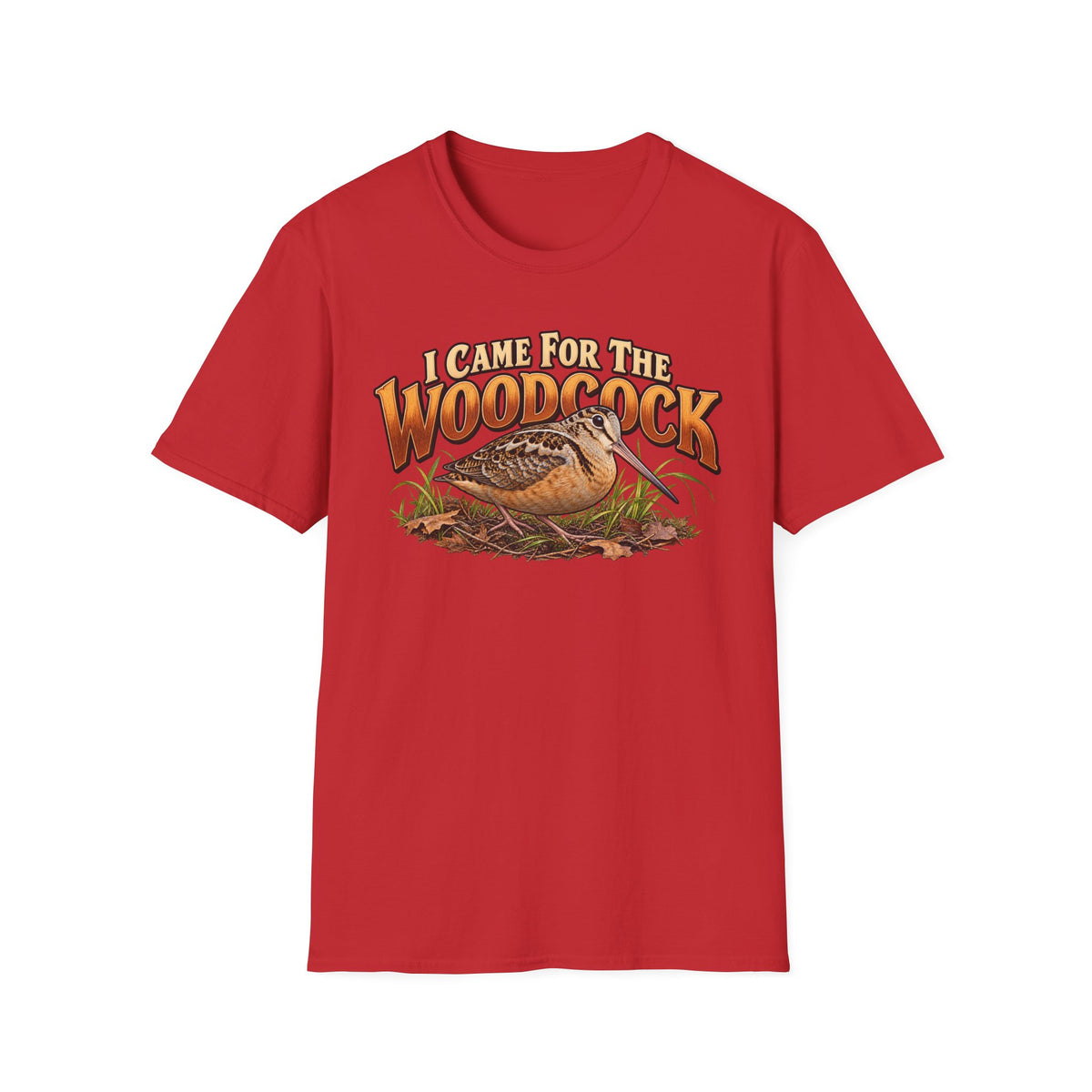 I Came For The Woodcock T-Shirt — Vintage Hunting Bird Tee