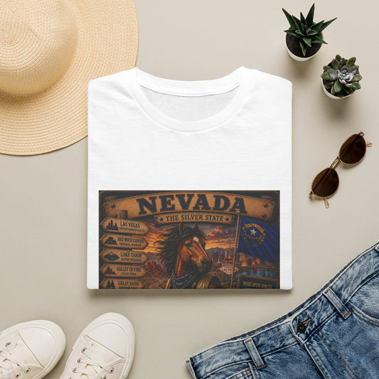 Nevada Vintage State Pride T-Shirt — The Silver State Graphic Tee