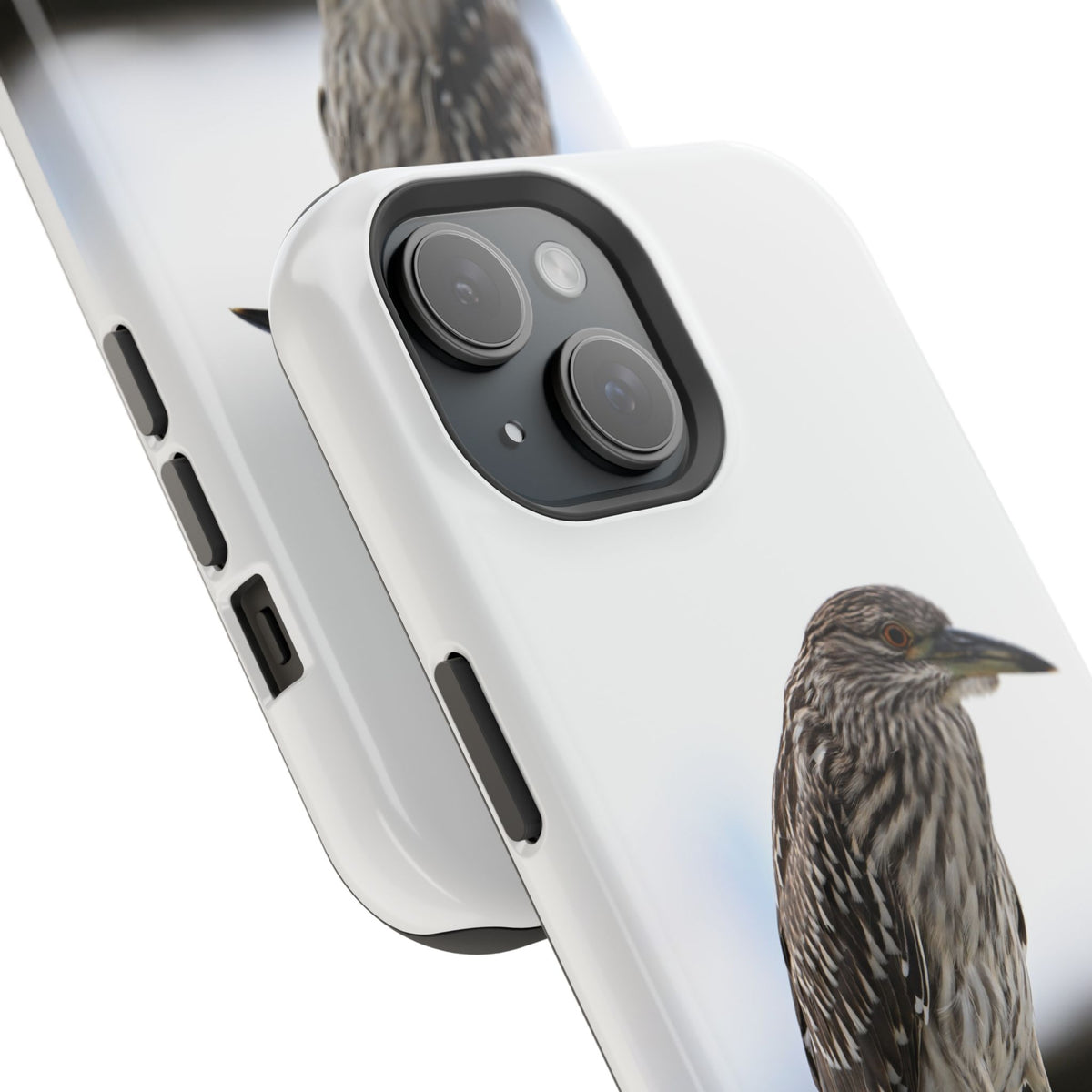 Heron Shoreline Phone Case — Impact-Resistant Wildlife Photo Case