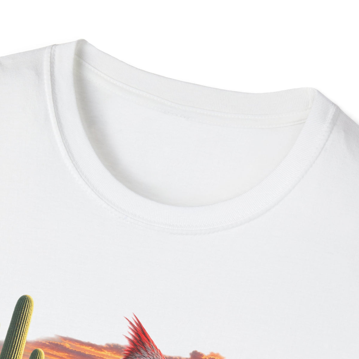Cardinal Desert Sunset T-Shirt — "Not Your Average Cardinal" Graphic Tee