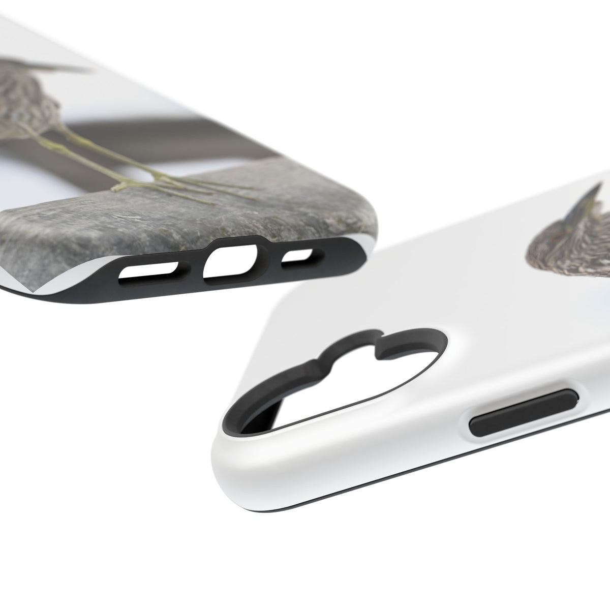 Heron Shoreline Phone Case — Impact-Resistant Wildlife Photo Case