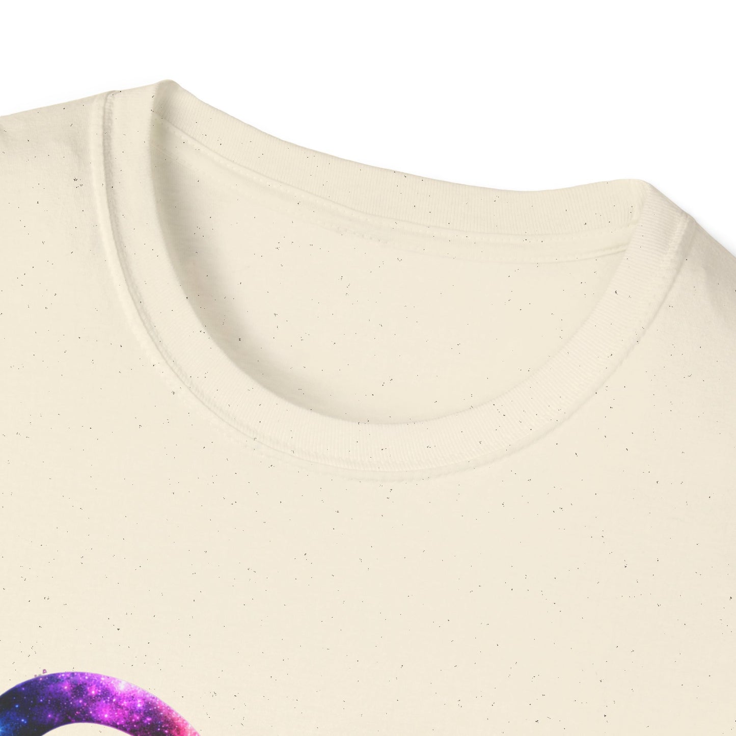 Autism Infinity Symbol T-Shirt — Colorful Galaxy Neurodiversity Tee
