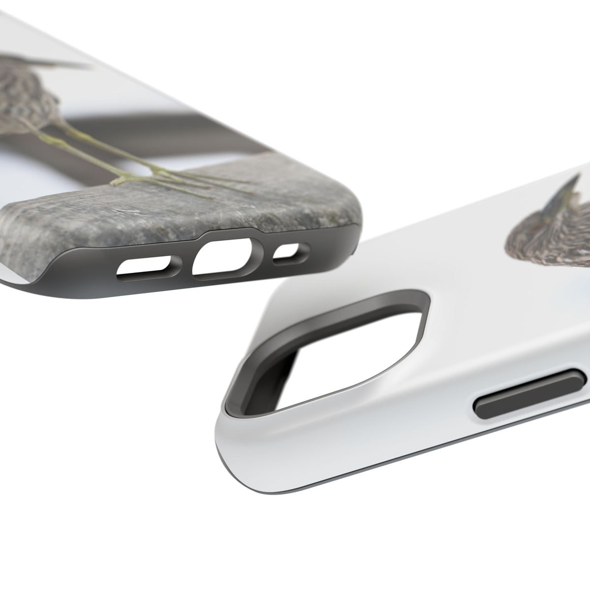 Heron Shoreline Phone Case — Impact-Resistant Wildlife Photo Case