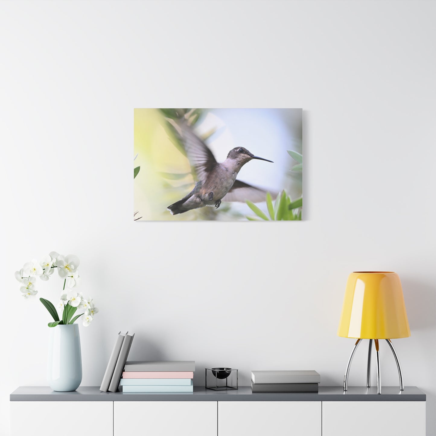 Hummingbird Canvas Wall Art — Matte Stretched 1.25"