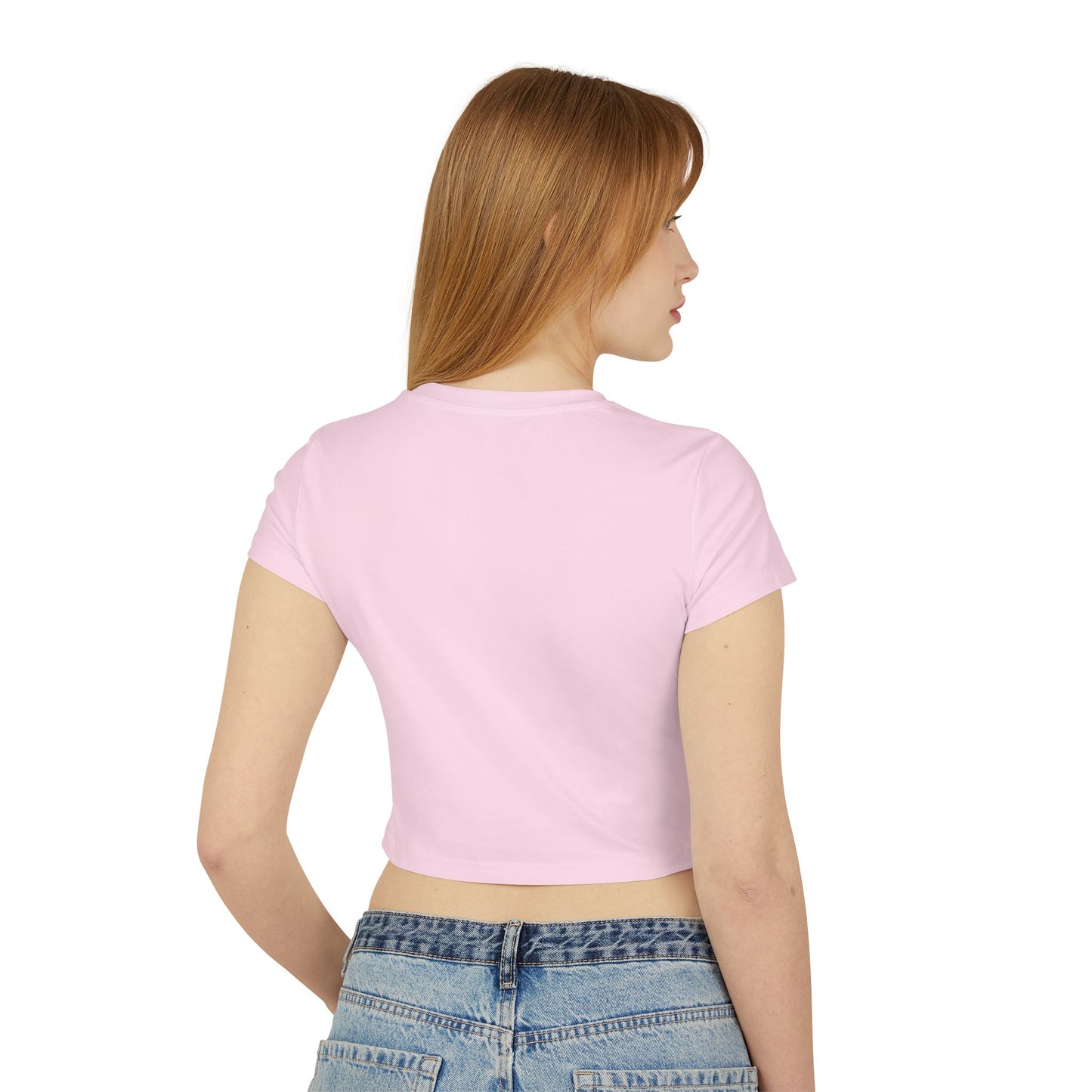 Colorful Love Bird Women's Baby Tee, Cute Summer Top, Stylish Casual Wear, Gift for Bird Lovers, Trendy Graphic Tee