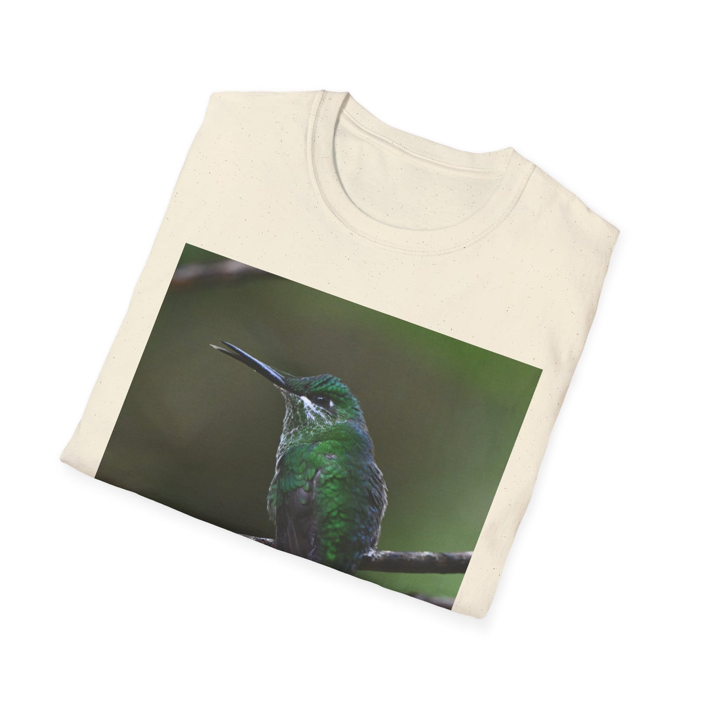 Hummingbird Haven T-Shirt — Green Hummingbird Photo Tee