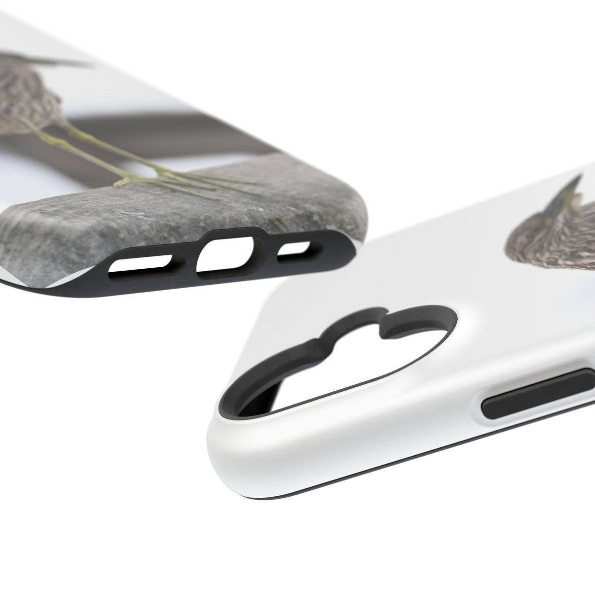 Heron Shoreline Phone Case — Impact-Resistant Wildlife Photo Case
