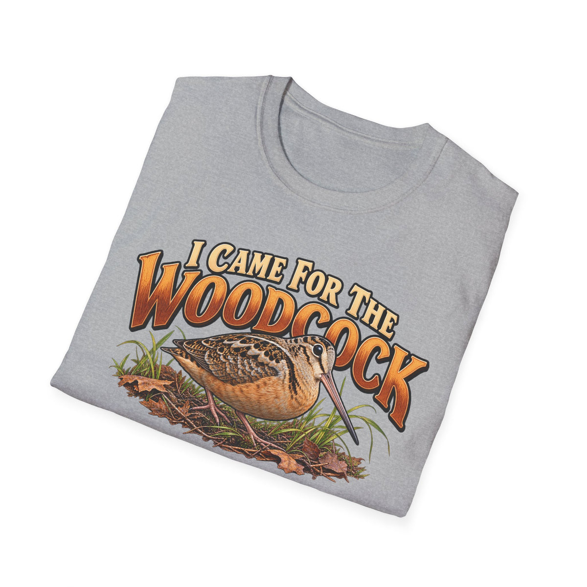 I Came For The Woodcock T-Shirt — Vintage Hunting Bird Tee