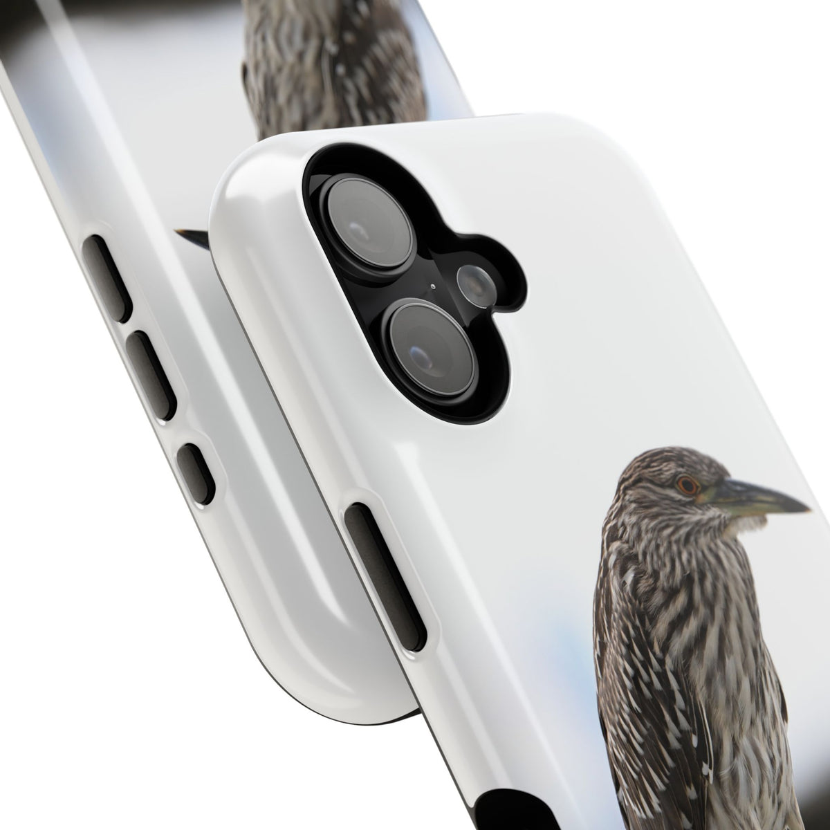 Heron Shoreline Phone Case — Impact-Resistant Wildlife Photo Case