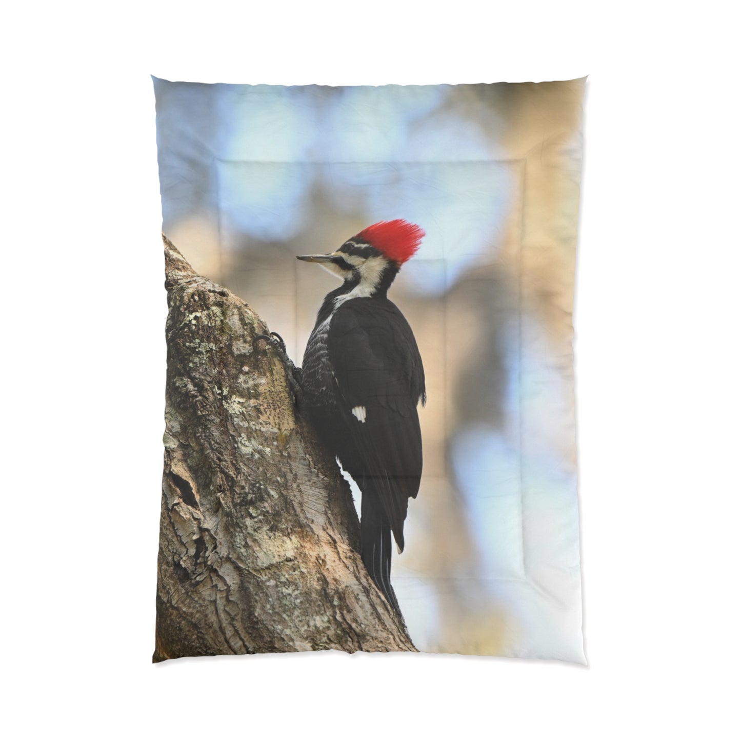 Pileated Woodpecker Comforter – Nature Photography Bedding