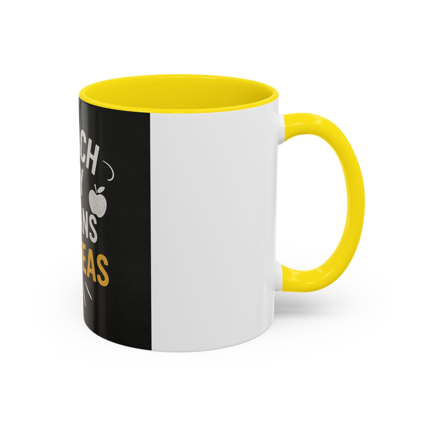 Teacher's Motivational Coffee Mug | I Teach Tiny Humans Big Ideas | Gift for Educators, Classroom Decor, School Supplies