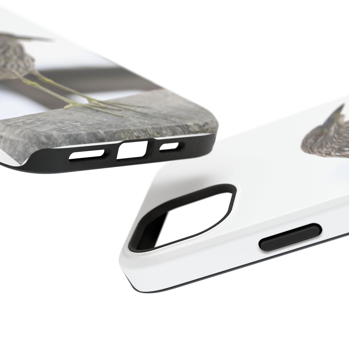 Heron Shoreline Phone Case — Impact-Resistant Wildlife Photo Case