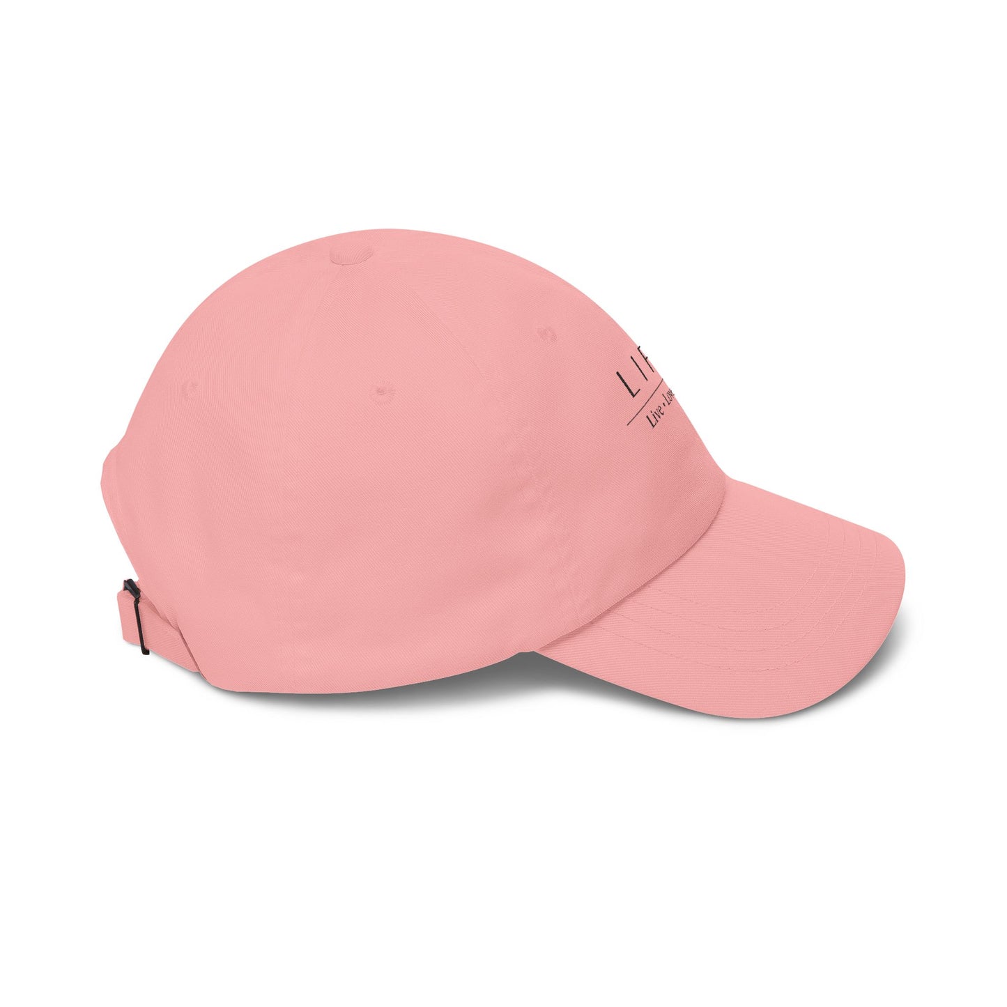 LIFE! Embroidered Classic Dad Cap — Live • Love • Own