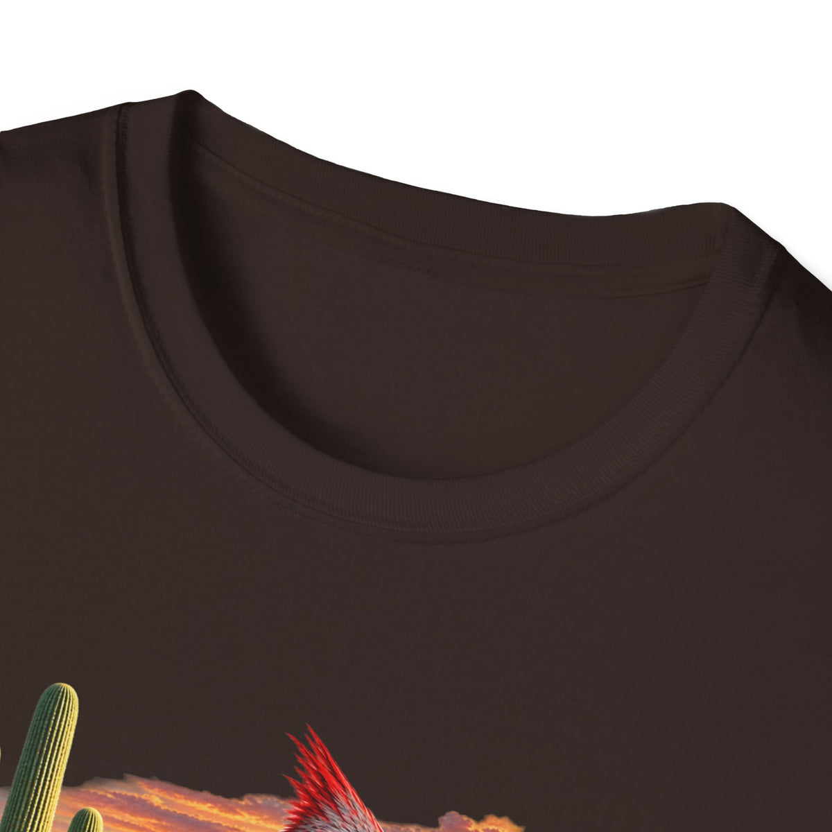 Cardinal Desert Sunset T-Shirt — "Not Your Average Cardinal" Graphic Tee
