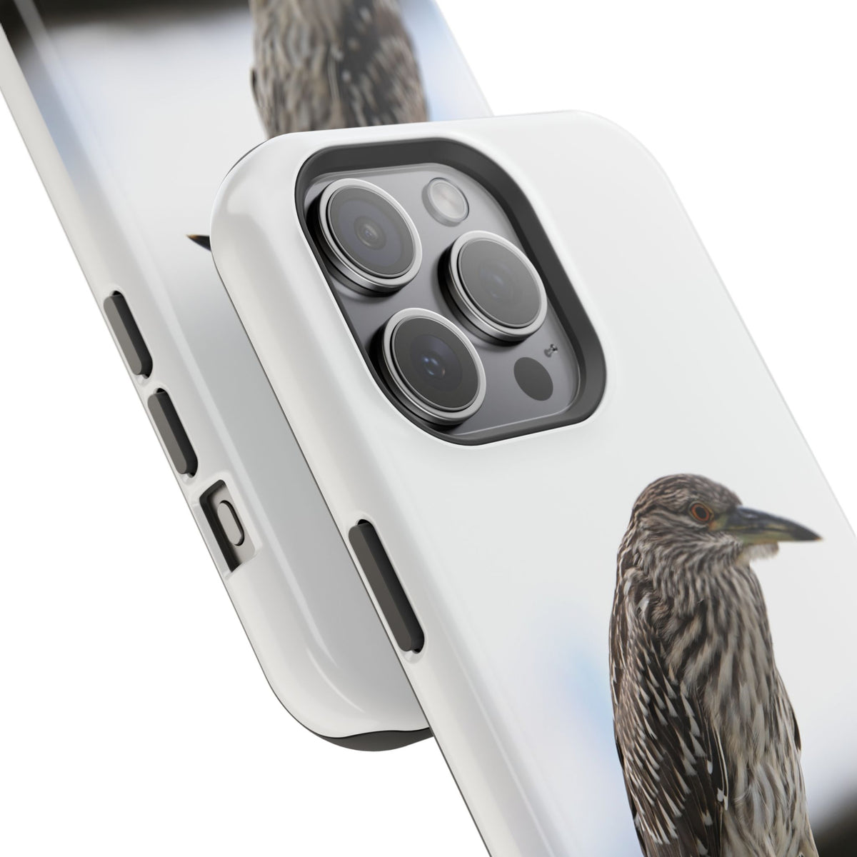 Heron Shoreline Phone Case — Impact-Resistant Wildlife Photo Case