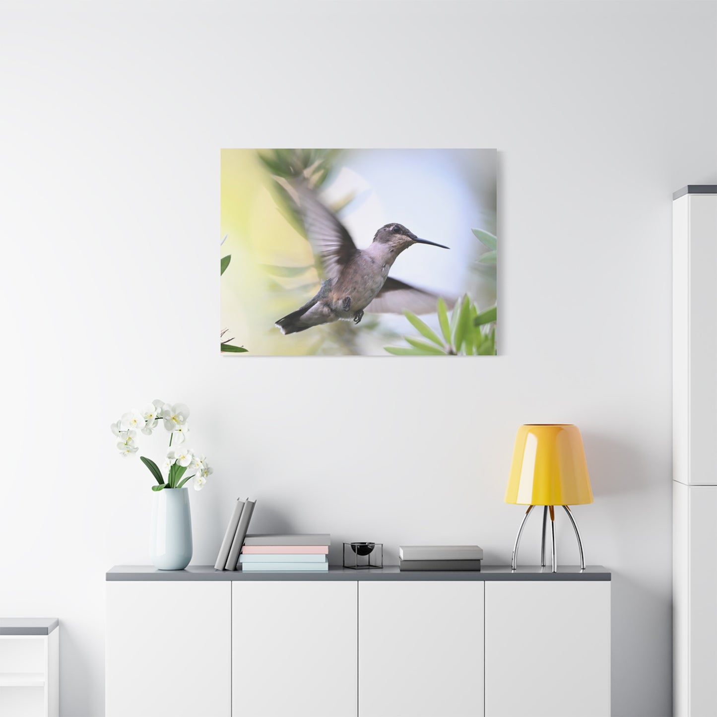 Hummingbird Canvas Wall Art — Matte Stretched 1.25"