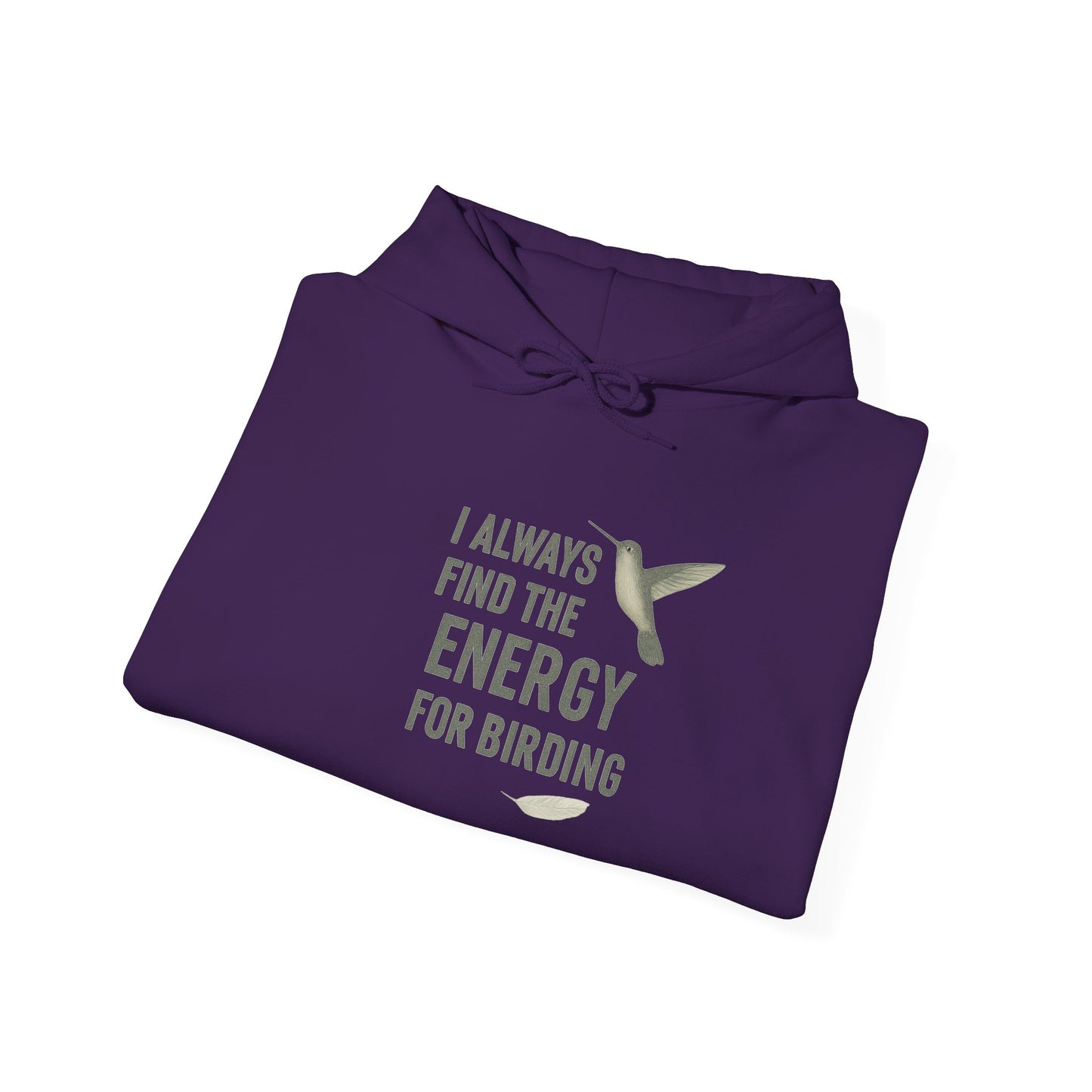 Birding Energy Hoodie - Perfect Gift for Bird Watchers, Eco-Friendly Fashion, Outdoor Adventure Sweatshirt, Nature Lover Apparel, [...]