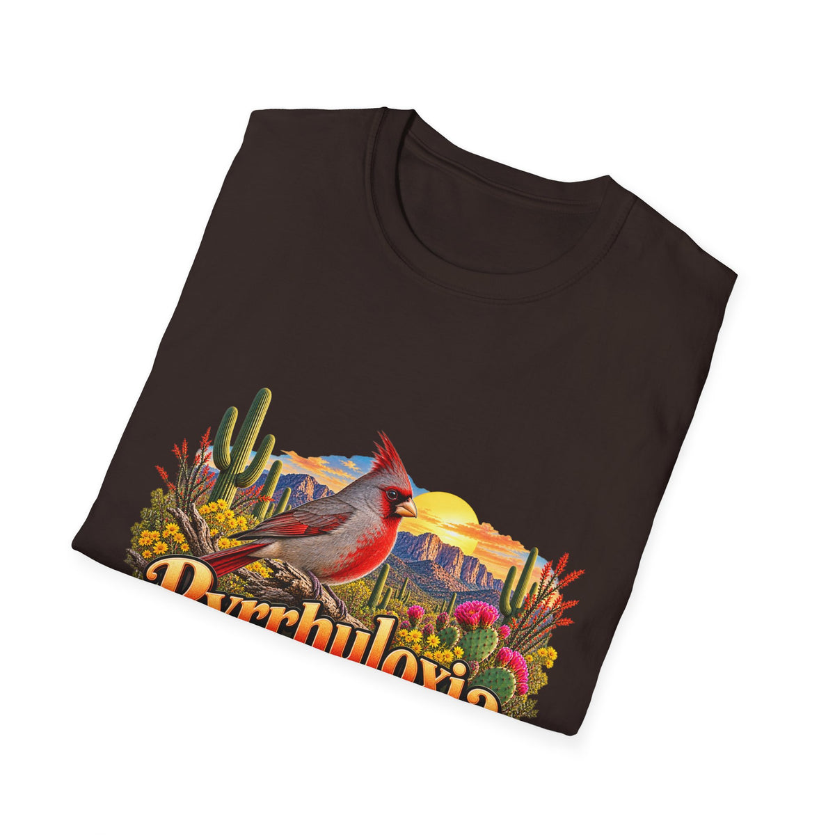 T-Shirt — 'Pyrrhuloxia' Desert Cardinal Graphic Tee