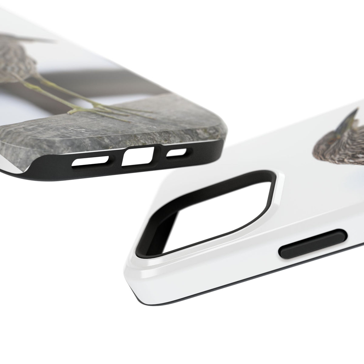 Heron Shoreline Phone Case — Impact-Resistant Wildlife Photo Case