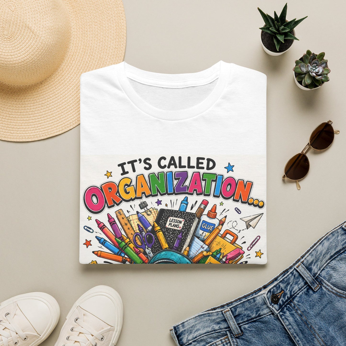 Organization Humor T-Shirt — “It’s Called Organization… Sort Of”