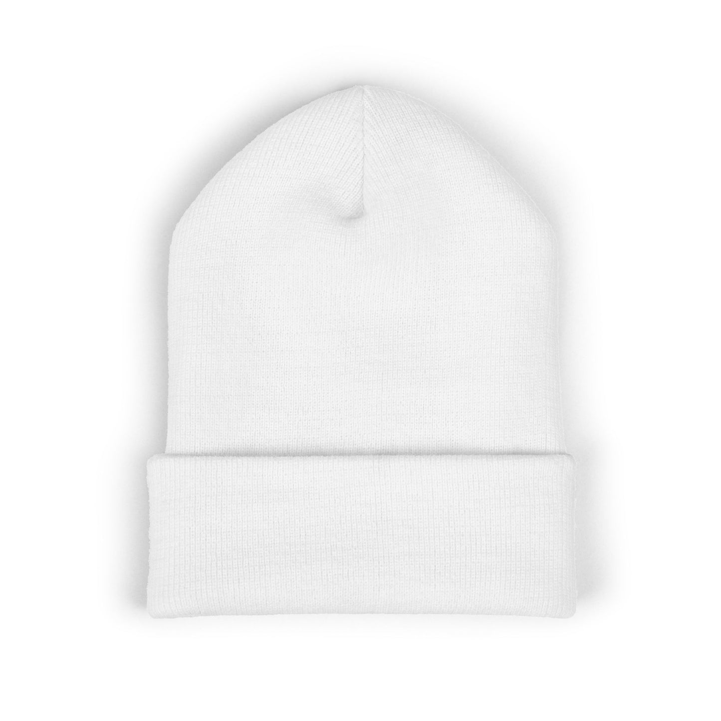 Classic Embroidered Beanie - Cozy Winter Hat, Photography Gift, Trendy Knit Cap, Casual Streetwear, Unisex Apparel, Winter Accessory