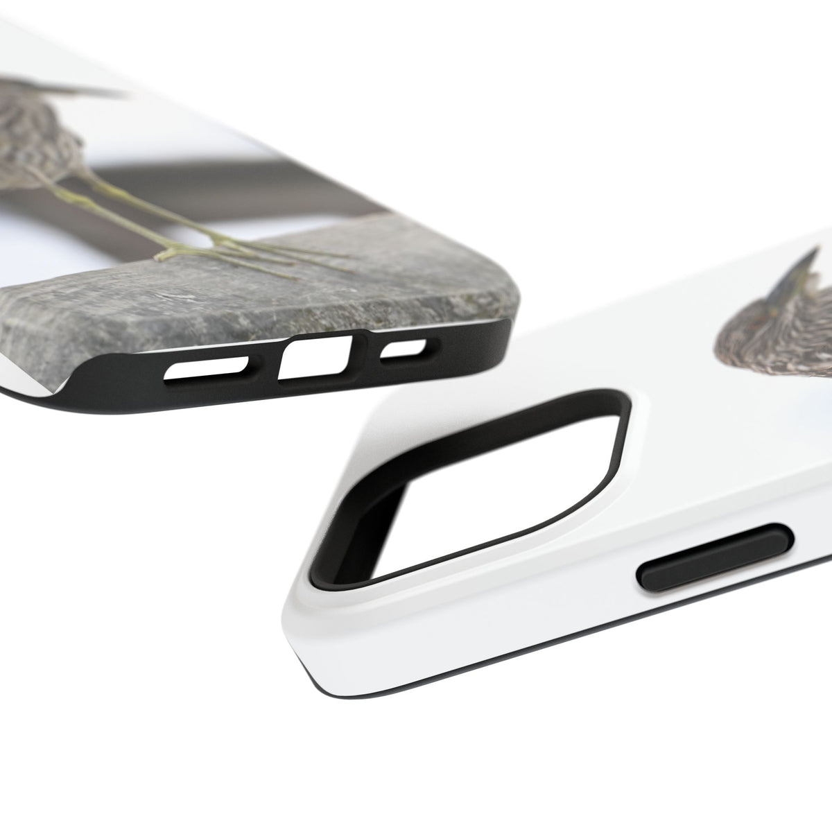 Heron Shoreline Phone Case — Impact-Resistant Wildlife Photo Case