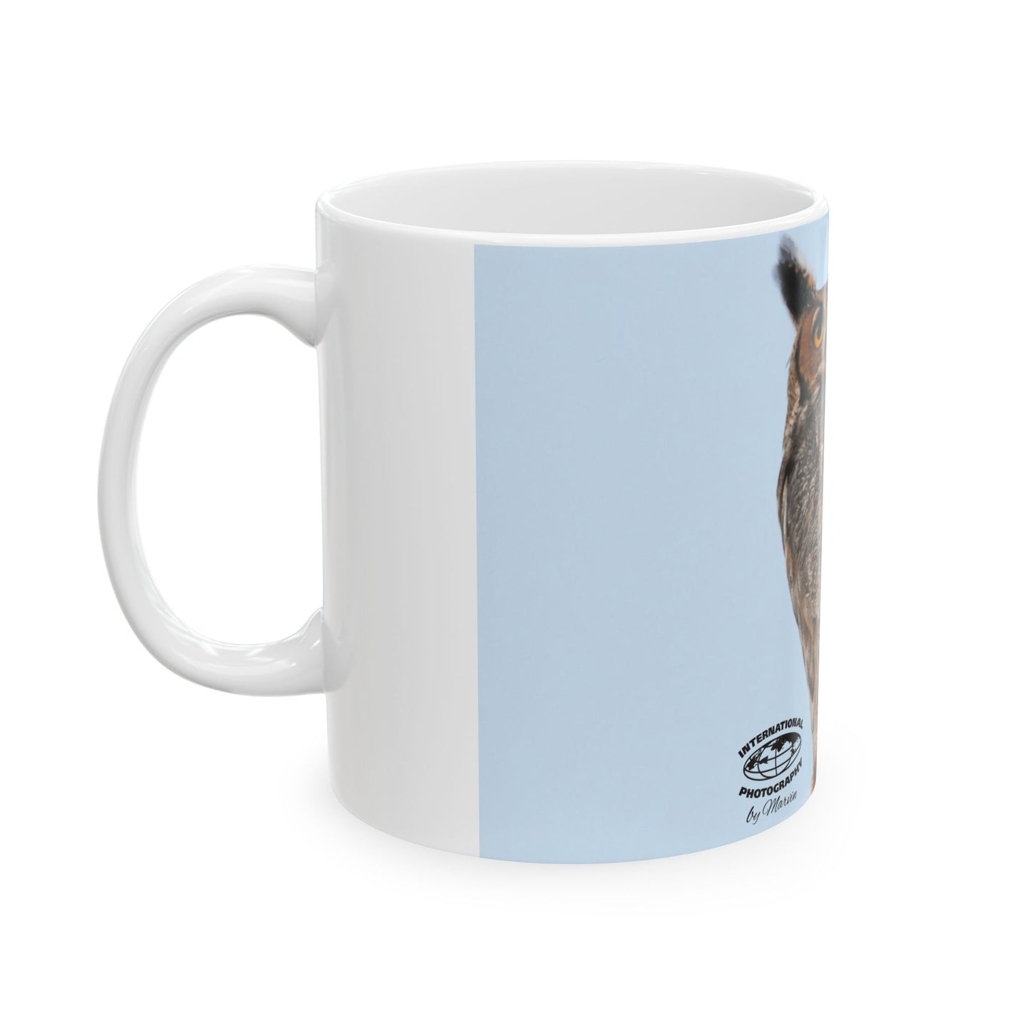 Owl Lover's Ceramic Mug, Great Horned Owl Mug, Nature Lover Gift, Birdwatcher Coffee Cup, Wildlife Enthusiast Drinkware, Gift for [...]