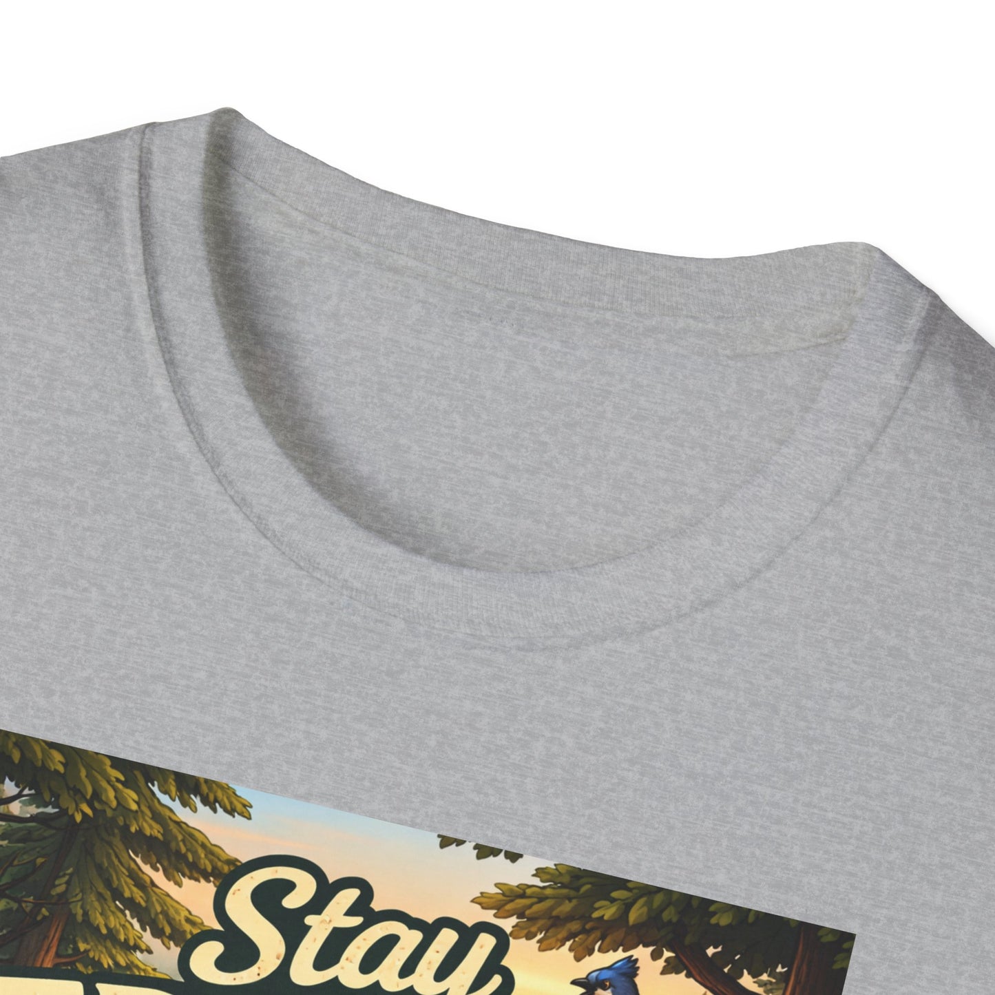 Stay Trashy Raccoon T-Shirt — Funny Garbage Bandit Graphic Tee