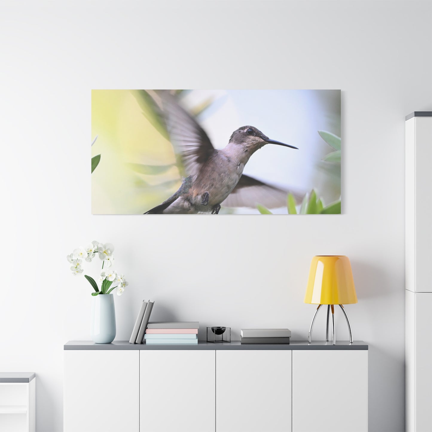 Hummingbird Canvas Wall Art — Matte Stretched 1.25"