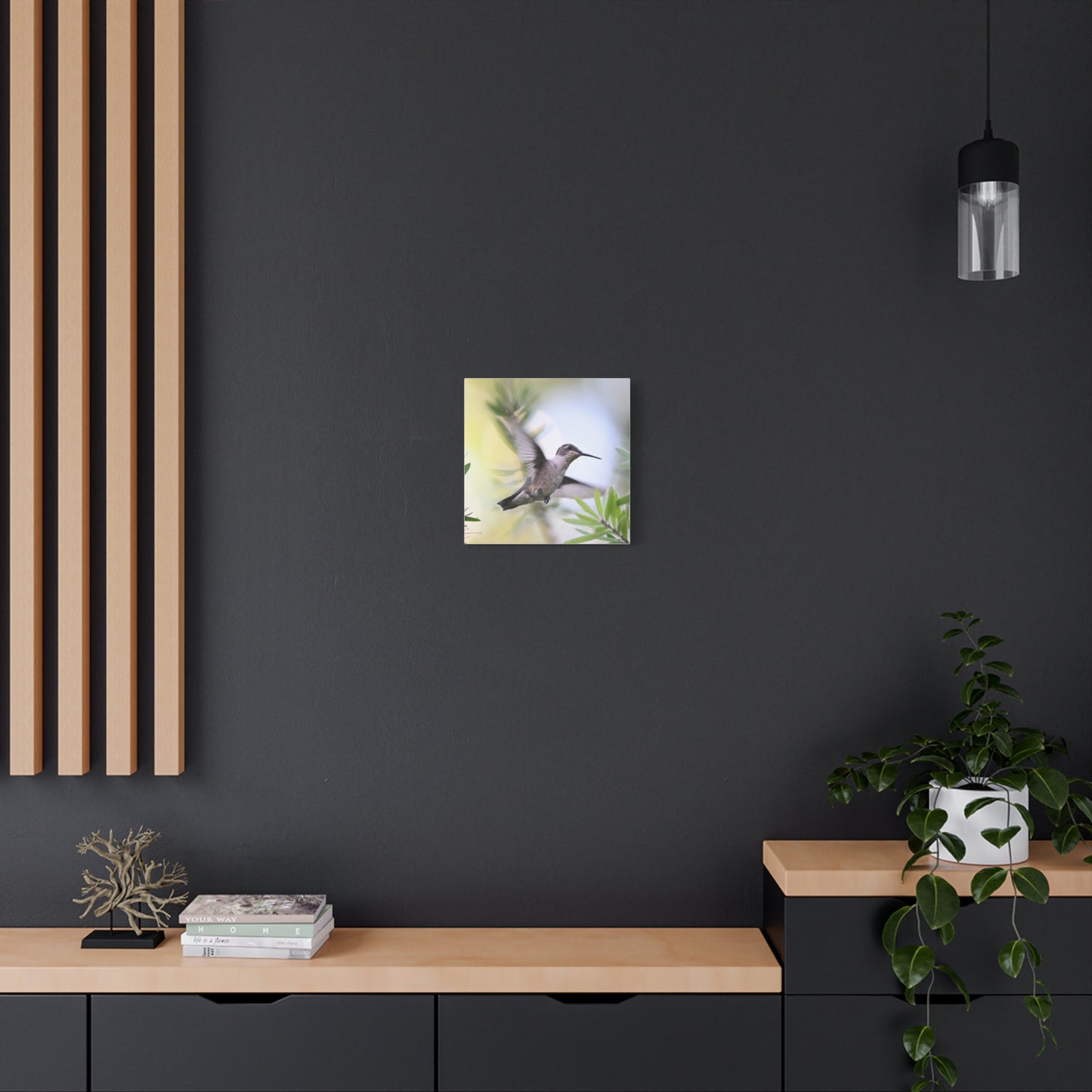 Hummingbird Canvas Wall Art — Matte Stretched 1.25"