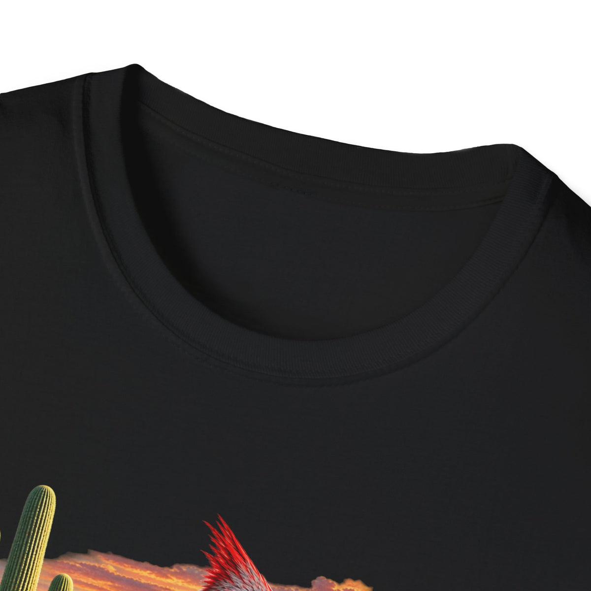 Cardinal Desert Sunset T-Shirt — "Not Your Average Cardinal" Graphic Tee