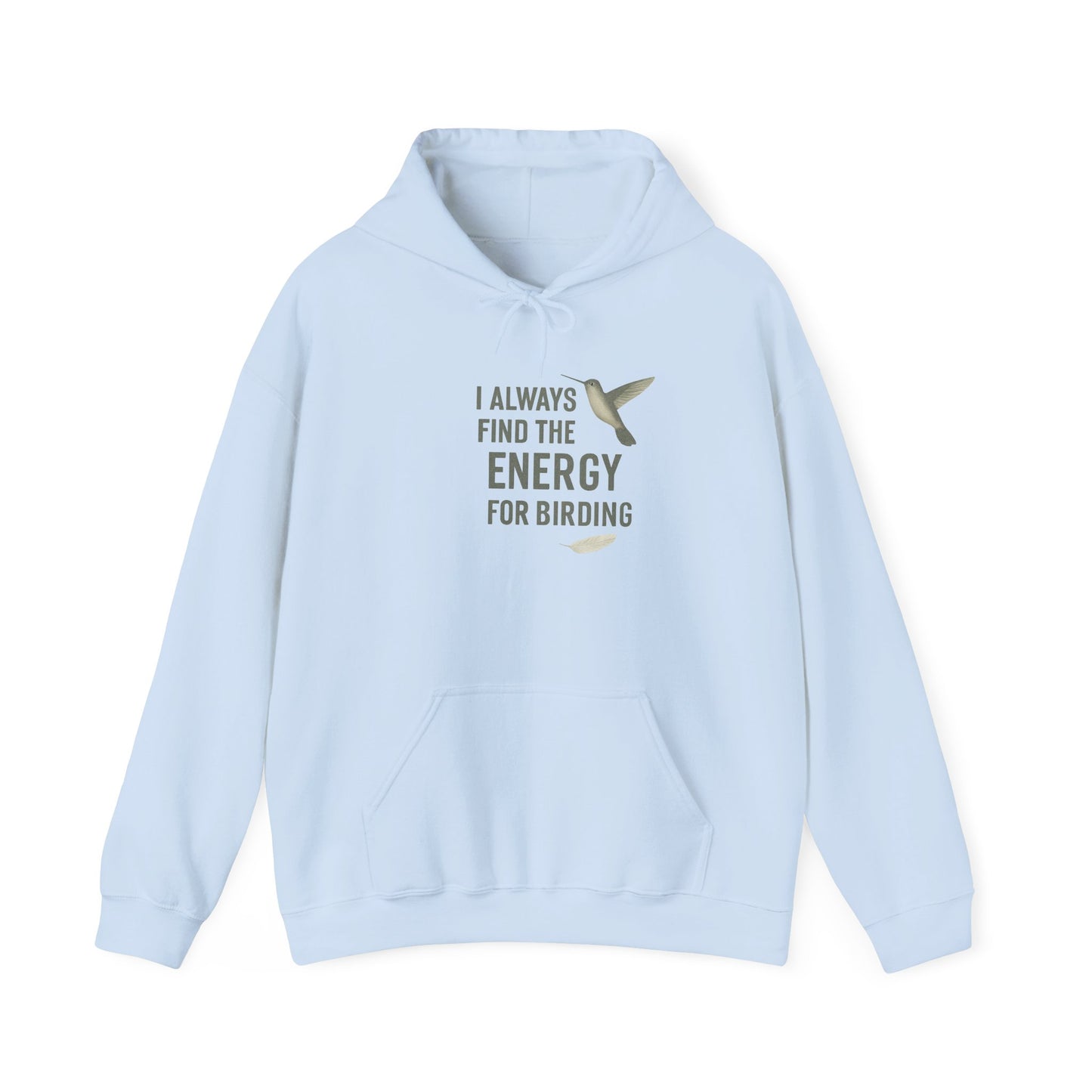 Birding Energy Hoodie - Perfect Gift for Bird Watchers, Eco-Friendly Fashion, Outdoor Adventure Sweatshirt, Nature Lover Apparel, [...]