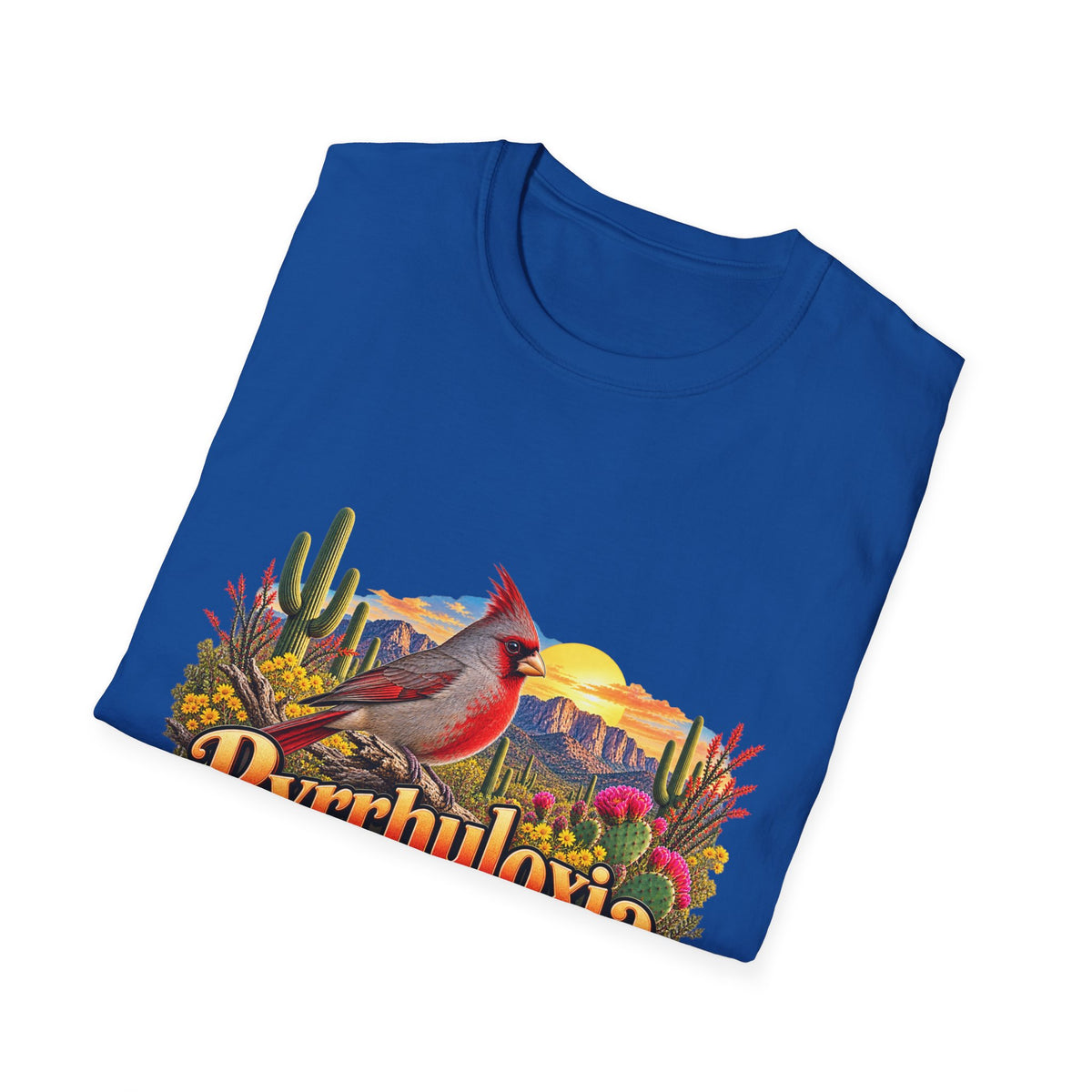 T-Shirt — 'Pyrrhuloxia' Desert Cardinal Graphic Tee