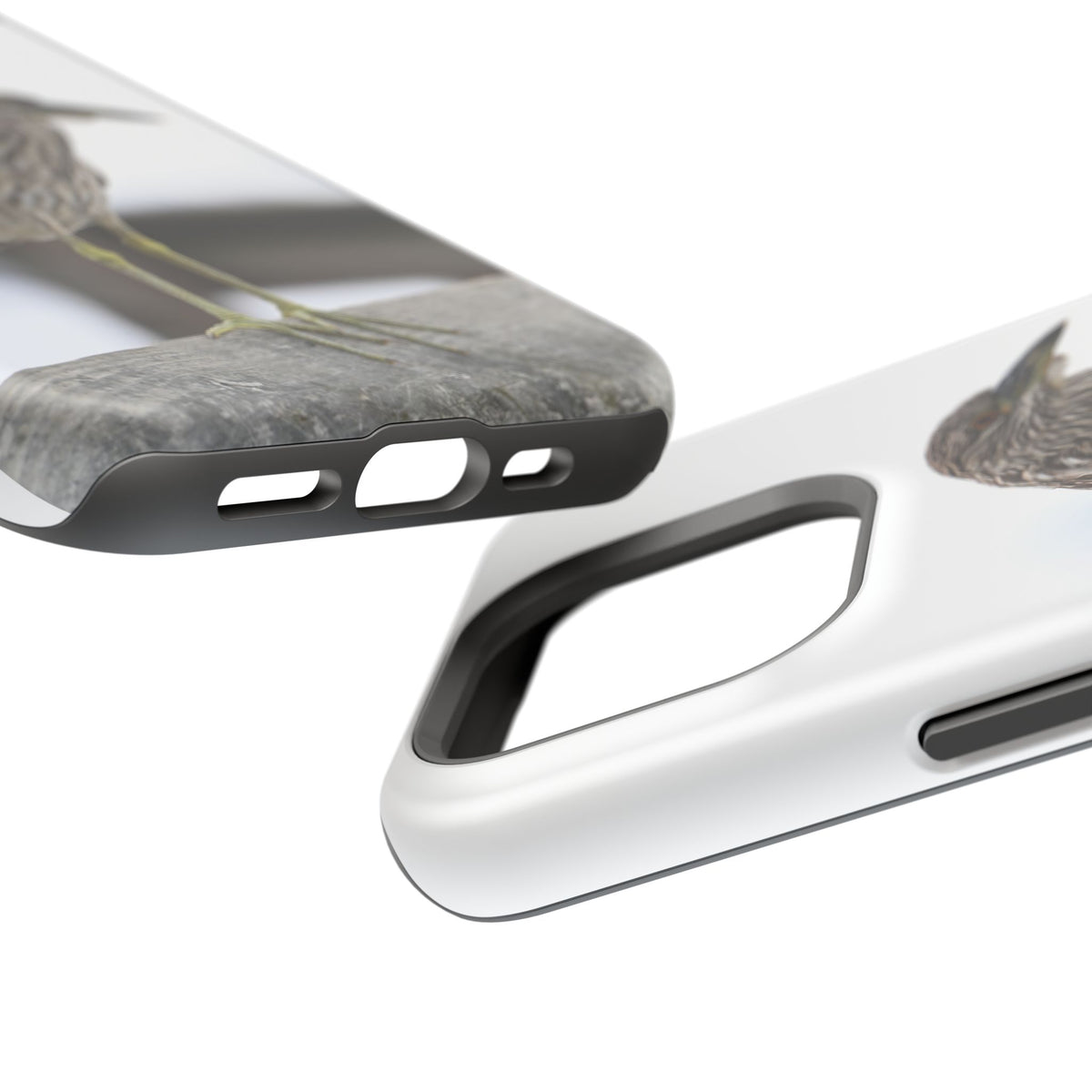 Heron Shoreline Phone Case — Impact-Resistant Wildlife Photo Case