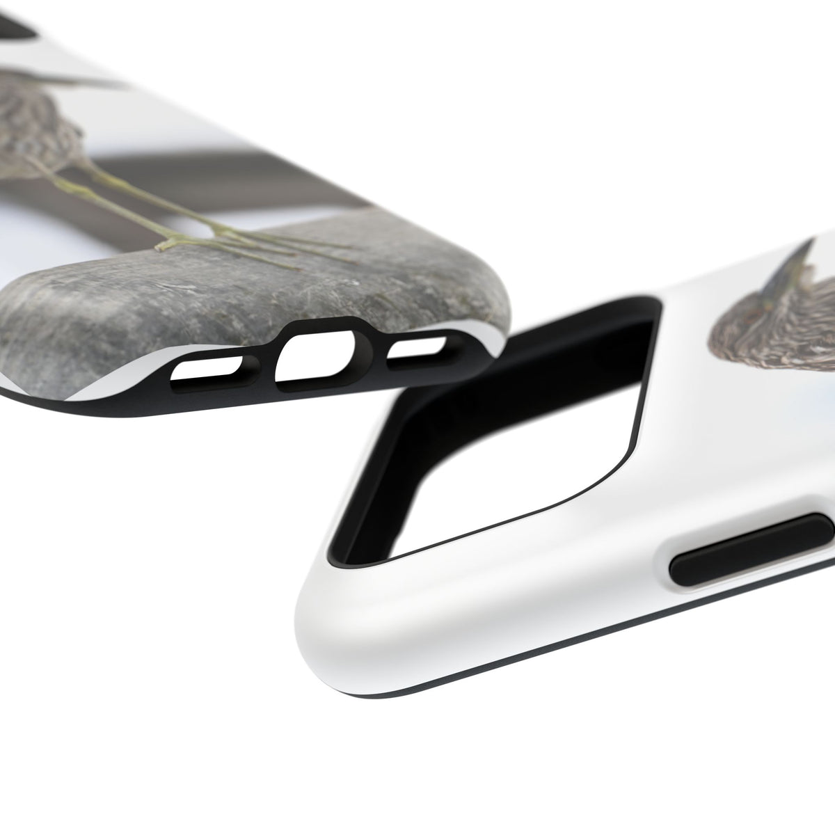 Heron Shoreline Phone Case — Impact-Resistant Wildlife Photo Case
